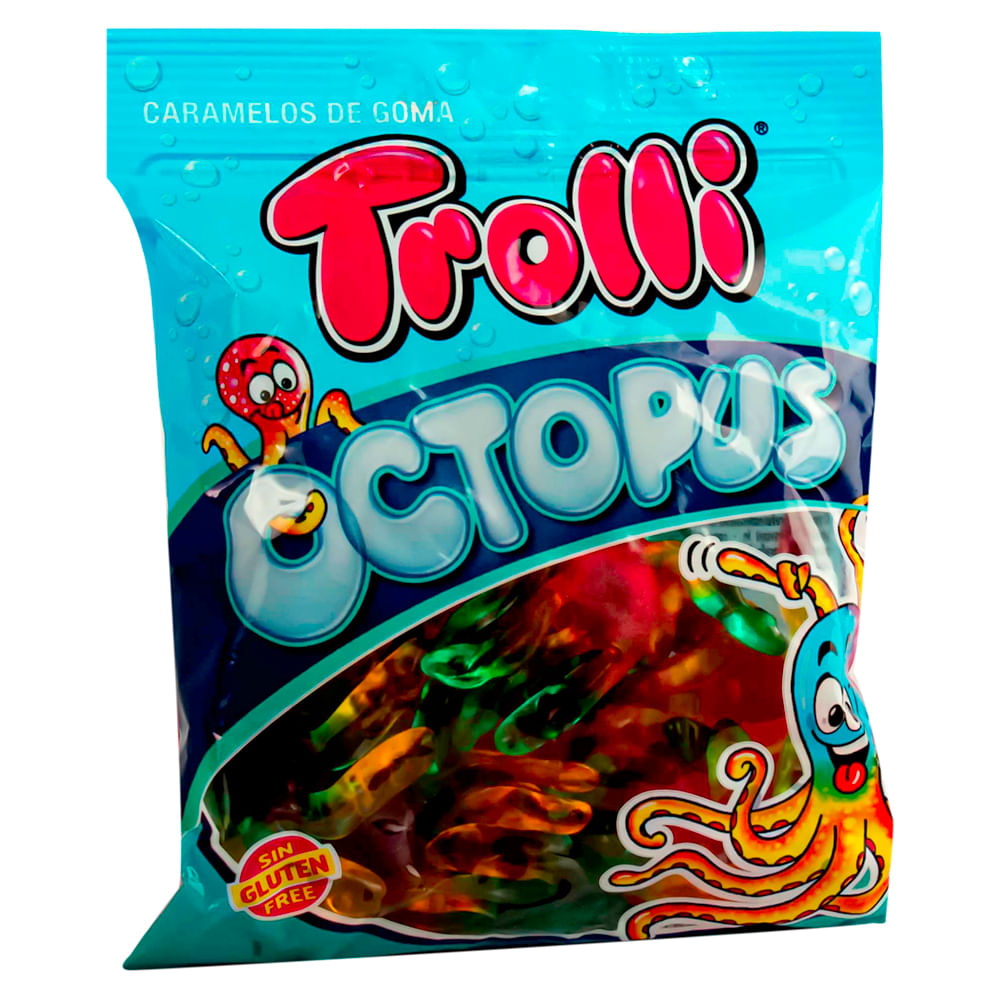 Gomita Pulpo / bolsa, 1 uni., 100 g / Troli