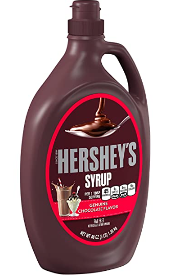 Jarabe chocolate / bote, 1 uni., 48 oz / Hersheys,