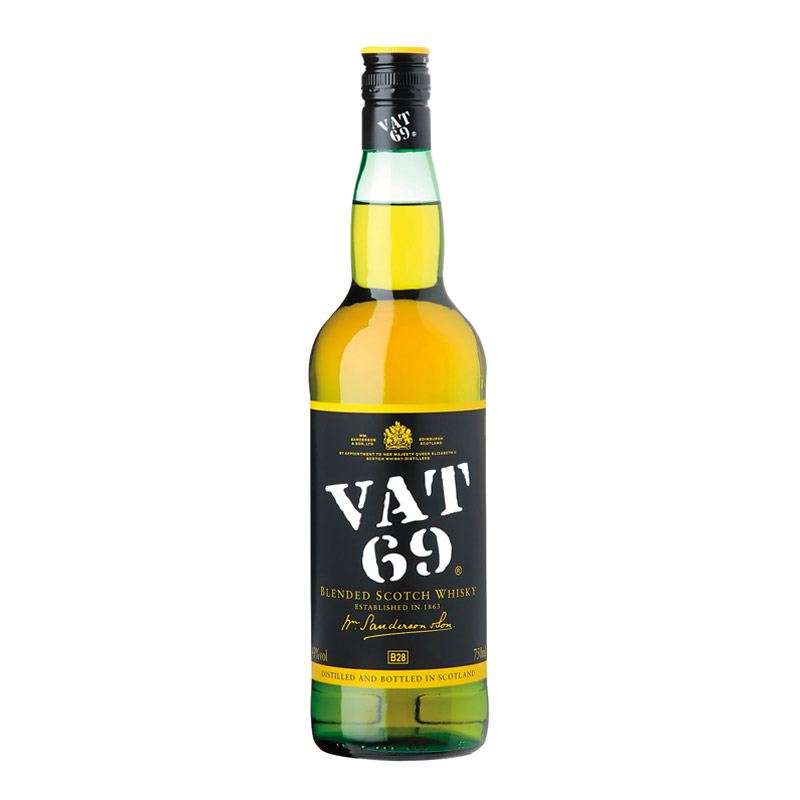 Whisky / botella, 750 ml. (25.36 oz.) > VAT 69
