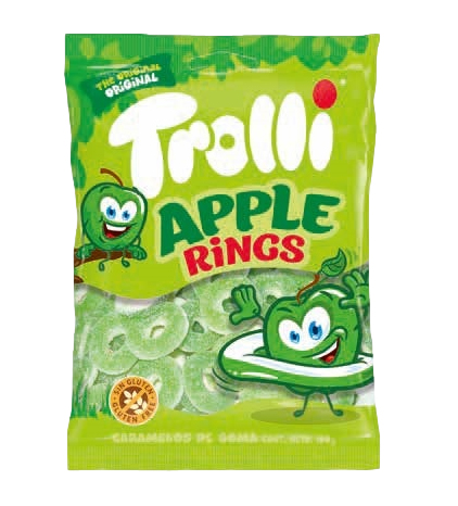Gomita Manzana  / bolsa, 1 uni., 100 g  / Troli,