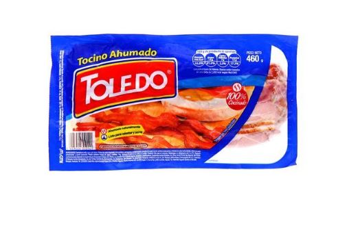 Tocino ahumado - 1 libra (454 g.) - Toledo