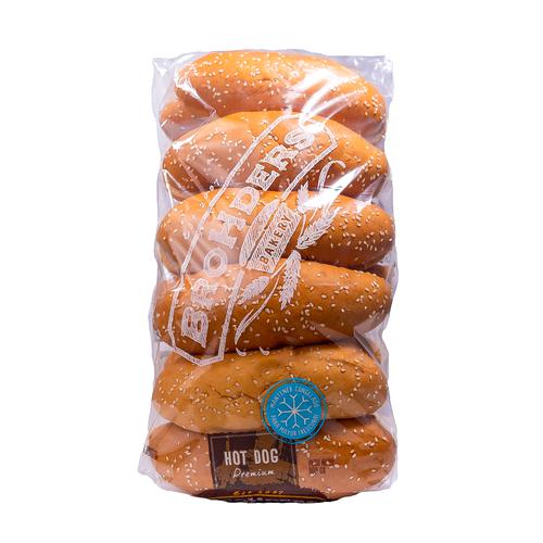 Pan Hot Dog - 1 bolsa (12 uni.) - Brohders
