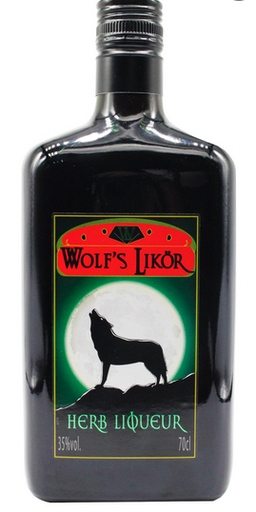 Licor hierbas / botella, 1 uni., 700 ml = (23.66 oz.) / Wolf