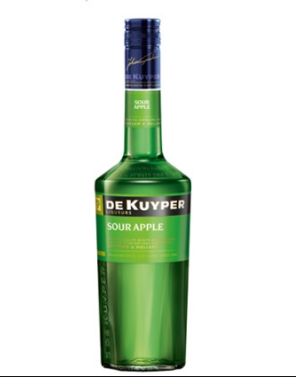 Licor manzana  / botella, 1 uni., 750 ml = (25.36 oz) / De Kuyper