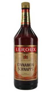 Licor canela   / botella, 1 uni., 750 ml = (25.36 oz.  ) / Leroux,