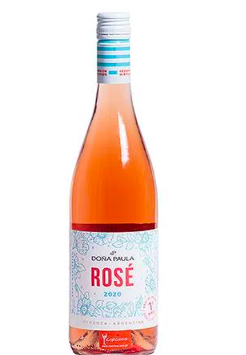Vino Malbec Rosé  / botella, 1 uni., 750 ml = (25.36 oz) / Doña Paula