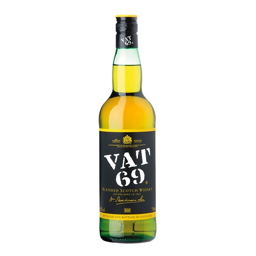 Whisky / botella, 750 ml. (25.36 oz.) > VAT 69