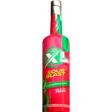 Ron, sour blast watermelon / botella,  750 ml. (25.36 oz.) > XL