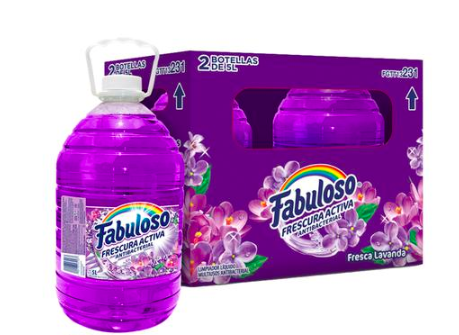 Desinfectante lavanda  / paquete, 2 uni., 5 L x paquete = (1 uni.  ) / Fabuloso,