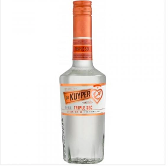 Licor triple sec   / botella, 1 uni., 750 ml = (25.36 oz.  ) / Kuyper,