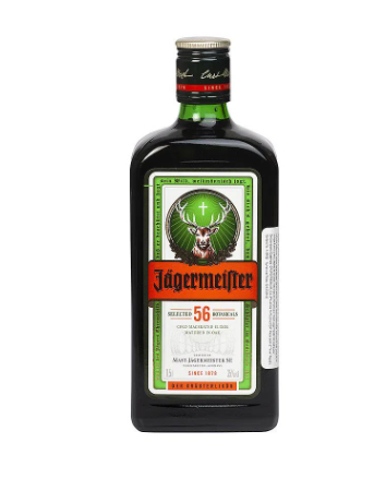 Licor hierbas / botella, 1 uni., 1000 ml = (33.81 oz) / Jagermesiter